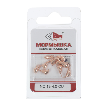 Мормышка вольф. SKYFISH "Муравей с ушком", медь  №13-4.0-CU